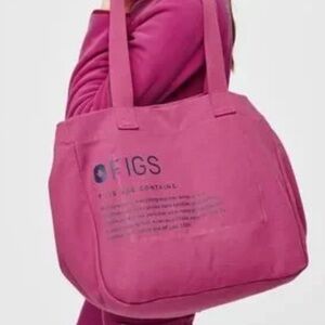 Figs Raspberry Sorbet Canvas Tote